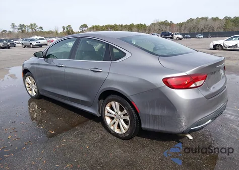 2015 Chrysler 200 Limited z USA, uszkodzony, nr VIN 1C3CCCAB4FN602048